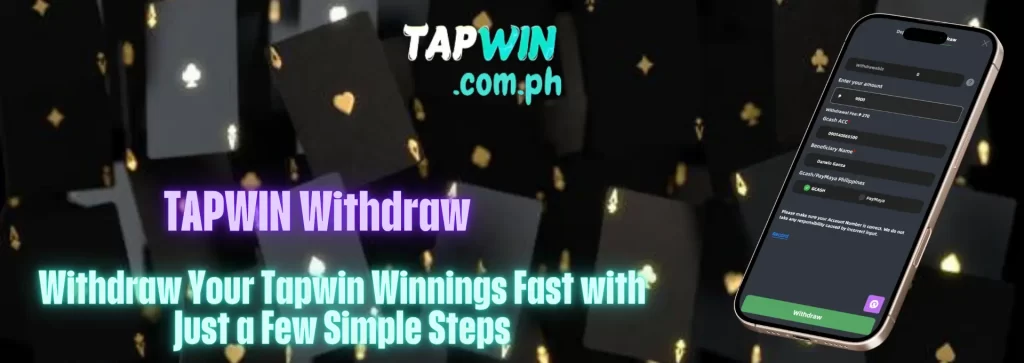 Tapwin Withdraw