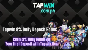 tapwin Daily Deposit Bonus